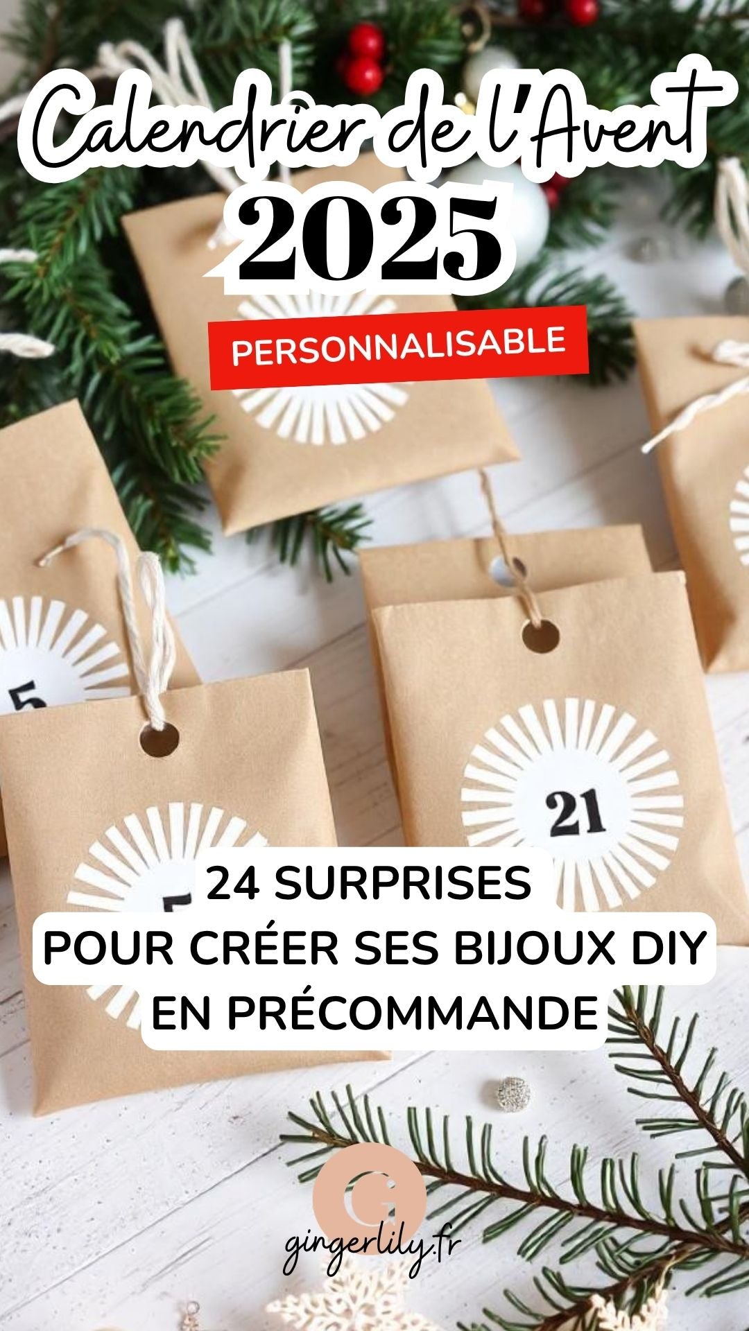 DIY Jewelry Advent Calendar (PRE-ORDER)