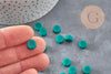 Granulés cire verte à cacheter, fourniture pour création de sceaux personnalisés pour sceaux et invitations de mariage DIY, x100 (G3282)