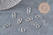 Silver 304 Stainless Steel S Hook Clasps 12mm, x1 (G11180)