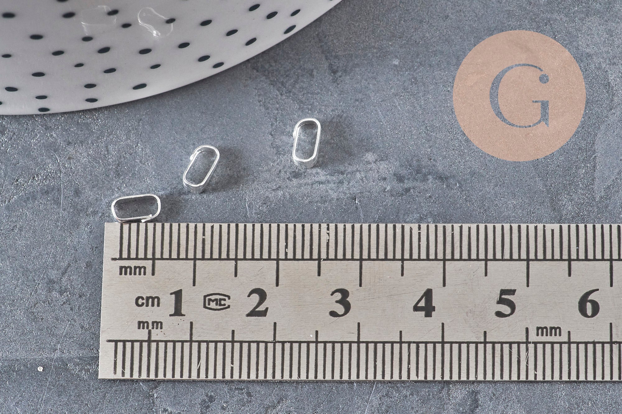 Large 5.5mm 304 Stainless Steel Silver-Plated Bail, x10