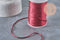 Rattail polyester cord burgundy 2mm, x5 meters (G11224)