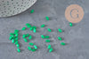 Cabujón marquise navette jade natural verde 6x3mm, x1 VÁLIDO