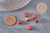 Bordeaux Sealing Wax Pellets, Custom Seal Making Supplies for DIY Wedding Seals and Invitations, x100 (G3281)