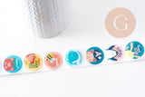Autocollant encouragements professeur anglais 30mm, x500 (G9862)