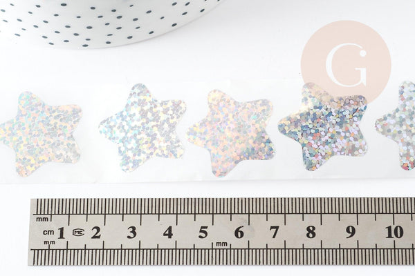 Autocollants Hologramm x500 autocollants (G3283)