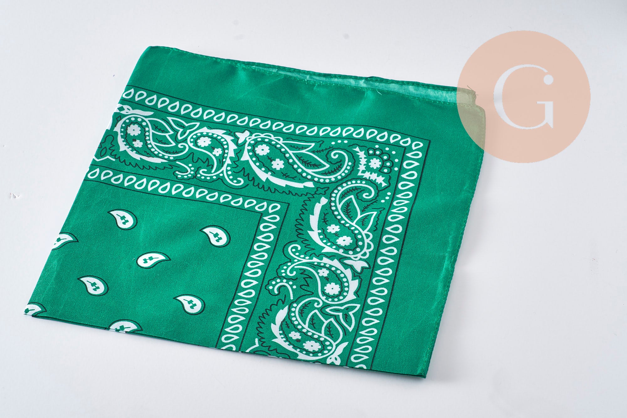 Bandana motif Cachemire Polyester 55cm, x1 (G10691)