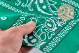 Bandana motif Cachemire Polyester 55cm, x1 (G10691)