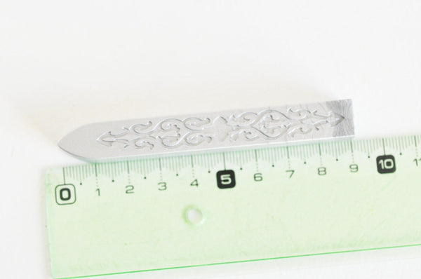 Batonnet de cire à cacheter argentée sans mèche, x1 x1 G4939