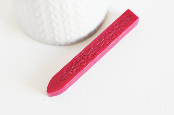 Batonnet de cire à cacheter rouge sans mèche, x1 (G3191)