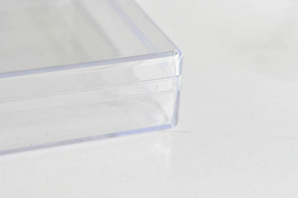 Boite rangement perle plastique rectangulaire 16.5cm, x1 (G1146)