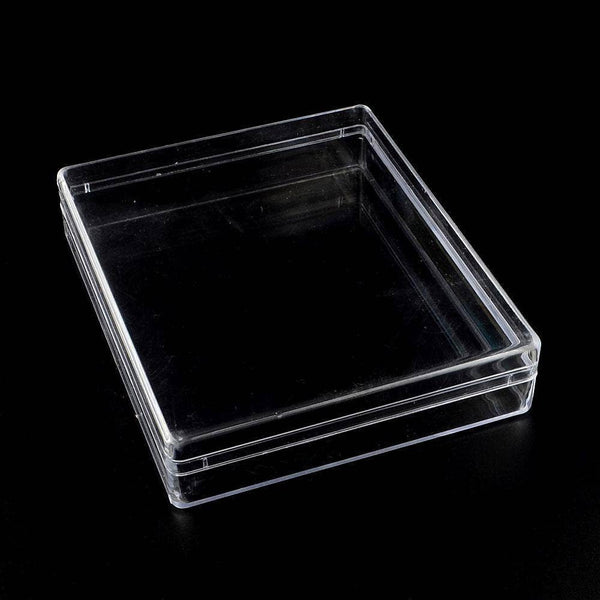 Boite rangement perle plastique rectangulaire 16.5cm, x1 (G1146)