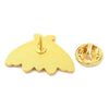 Broche pins papillon oeil protecteur doré émaillé 27mm, x1 (G5548)