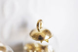 Bulle verre pour créations pendentif 14mm, x2 (G5369)