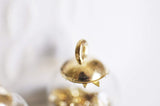 Bulle verre pour créations pendentif 16mm, x2 (G4156)