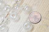 Bulle verre pour créations pendentif 16mm, x2 (G4156)