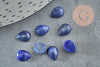 Cabochon goutte Lapis Lazuli naturel 8x6mm, x1 (G2274)