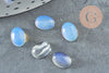 Cabochon ovale opalite 8x6mm, x1 (G2023)