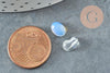 Cabochon ovale opalite 8x6mm, x1 (G2023)