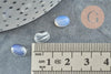 Cabochon ovale opalite 8x6mm, x1 (G2023)