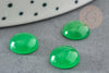 Cabochon rond jade naturel 10mm, x1 (G2808)