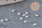 Round transparent crystal rhinestone cabochon 2.5mm, x 0.15 gram (G2287)