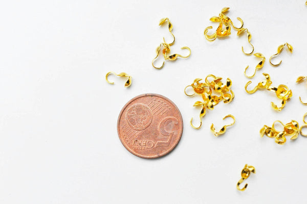 Cache-noeud dorĂ©s crabe, fourniture crĂ©ative,cache noeud, chaine boule,apprĂȘts dorĂ©s, x 5gr G0735