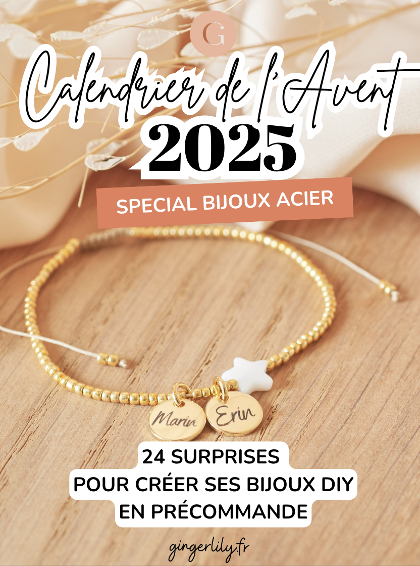 Calendrier de l'Avent bijoux DIY (PRECOMMANDE)