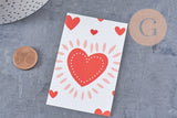 Cartes à bijoux 9x6 cm, x20 (G10851)