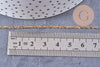 Chaine dorée 16 carats forçat serpent 2.5 microns,chaine dorée, cuivre doré,création bijoux, 1 metre,1.6mm, x 1Mètre (G0593)