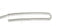 Chaine plate fer argenté 2mm, x5 Mètres (G2750)