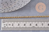 Chaine rollo fer doré 2.7 mm, x 5 mètres (G0264)