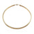 Collier Chaine acier dorée 14k serpent,sans nickel,chaine fantaisie,acier, chaine complète,6mm,45cm x1 (G5353)