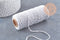 Cordon blanc argent,ruban mariage, scrapbooking,1-1.55mm, x1,x5,x10 mètres, (G2726)
