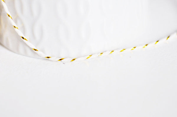 Cordon écru or 1-1.5mm, fourniture créative scrapbooking création bijoux mariage, x5m G2098