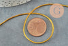 Cordon élastique doré nylon 1mm, x1 mètre (G1478)