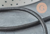 Cordon élastique noir, cordon pour bijoux,cordon épais, élastique rond, 4mm, x1 mètre (G1722)