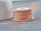 Cordon en coton tressé orange rouge bleu 1.2mm, cordon pour bijoux scrapbooking et fabrication bijoux, x1 mètre G9196