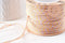 Cordon en polyester tressé multicolore pastel 1mm, cordon pour bijoux scrapbooking et fabrication bijoux, x1 mètre (G9991)