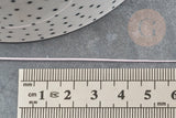 Cordon fil de jade rose clair polyester 0.5mm, cordon pour création de bijoux x1 mètre G9336