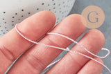Cordon rose argent, ruban mariage,fourniture créative, scrapbooking, largeur 0.8mm, x1 ou x5 ou x10 mètre G4473