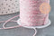 Cordon rose argent, ruban mariage,fourniture créative, scrapbooking, largeur 0.8mm, x1 ou x5 ou x10 mètre G4473