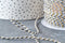 Cordon tressé blanc gris noir or 1.5mm-2mm,cordon multicolore scrapbooking,corde décoration, x1 mètre G8126