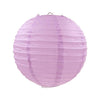 EP Abat-jour papier, fournitures créatives, lampe en papier, papier violet clair,boule papier ronde, décoration mariage, scrapbooking,30cm-G058