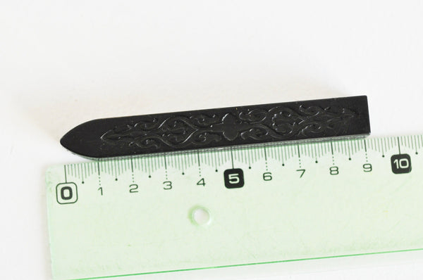 EP Batonnet de cire pour sceau à cacheter noire sans mèche, x1,G3422