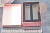 EP-Boite cadeau Ecrin bijou carton rose motif géométrique 11.2 x8.05cm, x1 (G8956)