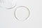 Boucles créoles fine argent 925 massif 30mm, x2 (G1895)