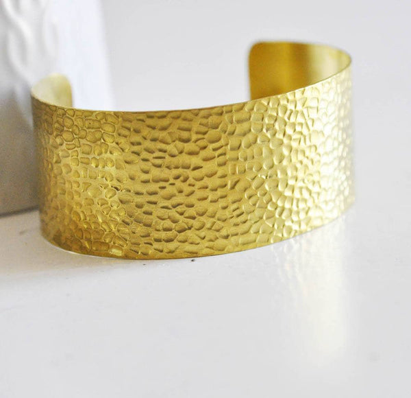 EP Bracelet manchette martelé laiton brut, fournitures créatives, laiton brut, bracelet laiton,fabrication bracelet,sans nickel,30mm-G452