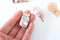 EP Broche pins verre coktail été laiton doré émaillé 41x18mm,broche dorée,creation bijoux,décoration veste, x1 G6618