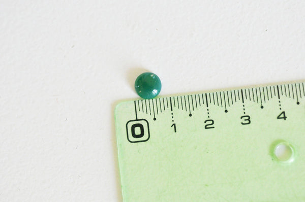 EP Cabochon agate vert naturell 8mm,G2948