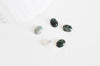 EP Cabochon agate verte, fournitures créatives, cabochon ovale, agate naturelle,10 x 14mm, cabochon agate, bijou pierre,pierre naturelle G282